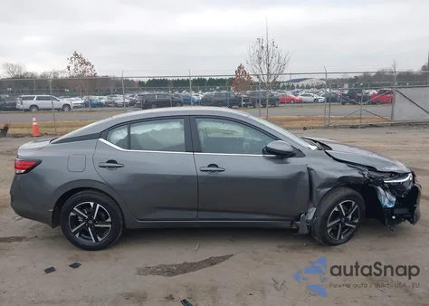 2025 Nissan Sentra Sv из США, поврежденный, VIN 3N1AB8CV7SY410522